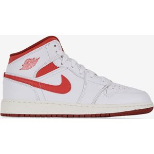 Sneakers Jordan Air Jordan 1 Mid  Wit/rood  Dames