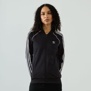 adidas  Jacket Fz Superstar Tracktop Zwart/wit Dames