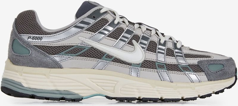 Sneakers - P-6000 - Gevoerd - Leer - Met Snoersluiting