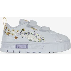 Sneakers Puma Mayze Flower Cf- Baby  Wit/geel  Unisex
