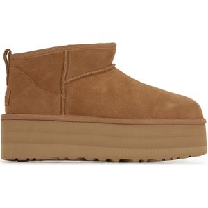 Sneakers Ugg Classic Ultra Mini Platform  Honinggeel  Dames