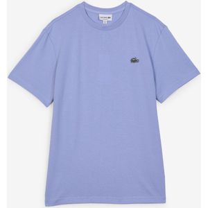 Lacoste Tee Shirt Classic Small Logo Sl  Blauw/groen  Heren