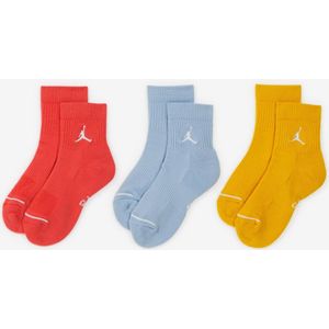 Sneakers Jordan Sokken X3 Quarter Jumpman - Kinderen  Rood/geel  Heren
