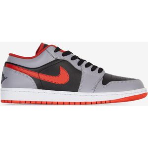 Sneakers Jordan Air Jordan 1 Low  Grijs/rood  Heren
