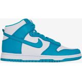 Sneakers Nike Dunk High Laser Blue  Wit/blauw  Heren