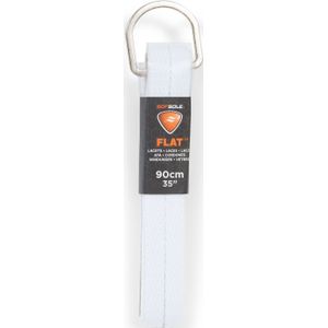 Sofsole Lacet Plat 90 Cm  Blanc  Unisex