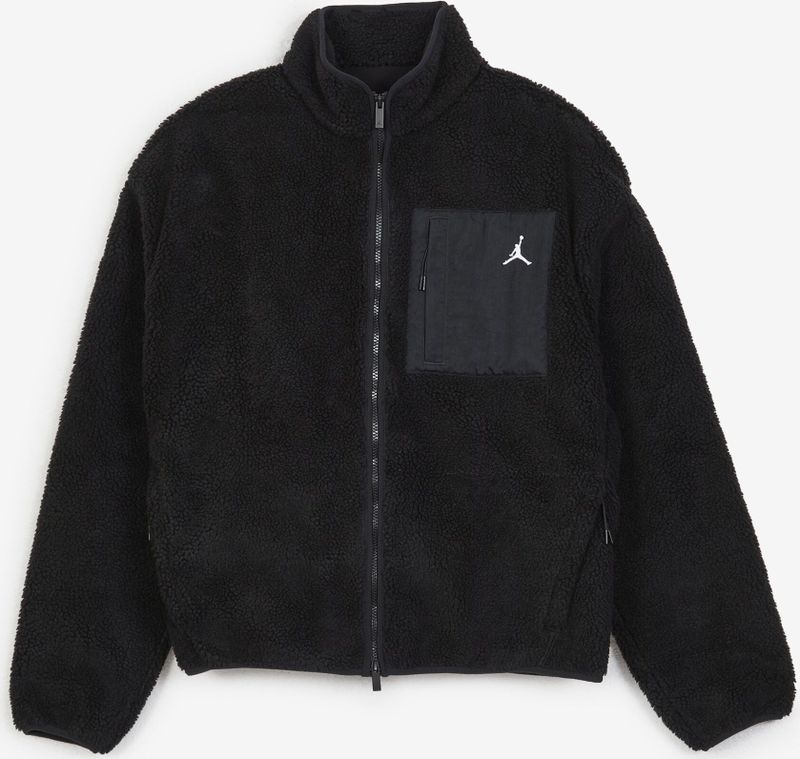 Jordan Fleece jas 'FLT MTNSIDE'  zwart
