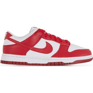 Sneakers Nike Dunk Low  Wit/rood  Dames