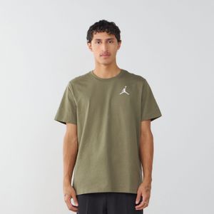 Jordan Tee Shirt Jumpman Emb  Groen/wit  Heren