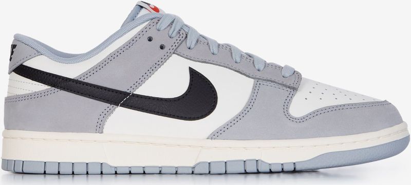 Nike - Dunk Low - Basketbalschoenen - Zwart - Leer