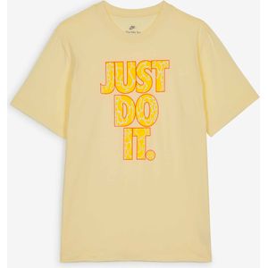 Nike Tee Shirt 12 Mo Just Do It  Geel  Heren