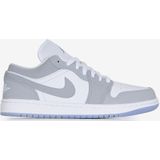 Jordan - 1 Low - Sneakers - Wolf Grey - Leer