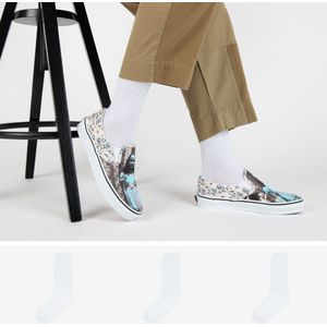 Courir Sokken packs X3 Crew Courir - Kinderen  Wit  Unisex