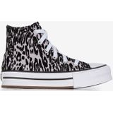 Sneakers Converse Chuck Taylor All Star Lift Hi Leo - Kinderen  Grijs/zwart  Unisex