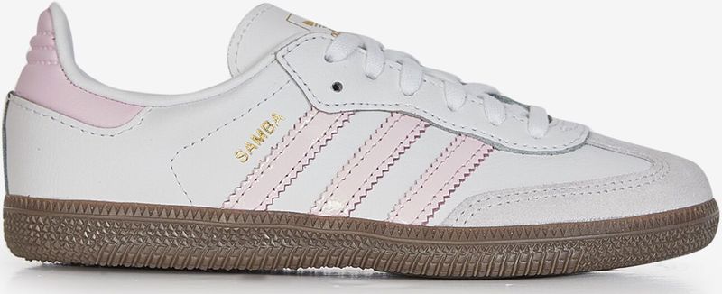 adidas Originals - Samba OG - Kinderschoenen - Wit - Patentleer