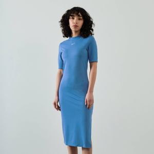 Nike Dress Midi Essential  Blauw  Dames
