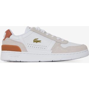 Sneakers Lacoste T-clip  Wit/rood  Dames