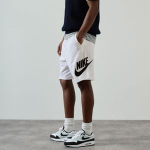 Nike Short Club Big Logo  Wit/zwart  Heren