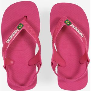 Slippers Sneakers Havaianas Baby Brasil Logo Ii- Baby  Roze  Unisex