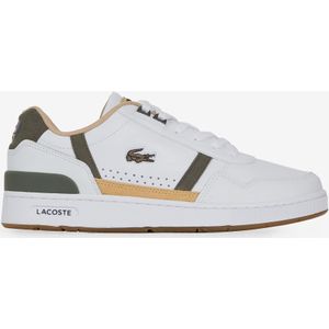 Sneakers Lacoste T-clip  Wit/khaki  Heren