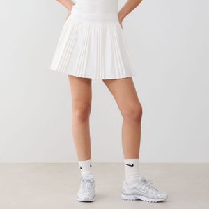 Nike Skirt Pleated Advantage  Wit  Dames