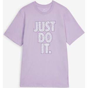 Nike Tee Shirt 12 Mo Just Do It  Violet  Heren