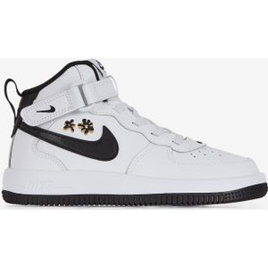 Sneakers Nike Air Force 1 Mid Cf Floral - Kinderen  Wit/zwart  Unisex
