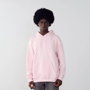 New Balance Hoodie Small Logo  Roze/wit  Heren