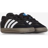 Adidas - Samba - Unisex Schoenen - Zwart - Leer