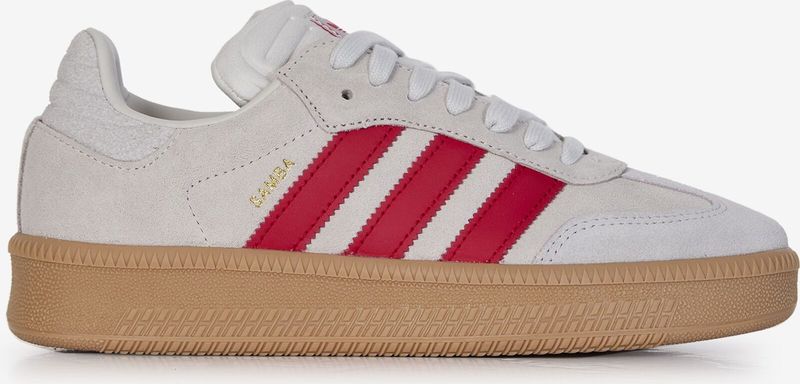 ADIDAS ORIGINALS Sneakers 'SAMBA'  grijs / rood