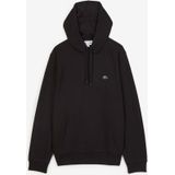 Lacoste Double Knit Overhead Hoodie - Zwart- Heren, Zwart