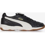 PUMA - King Indoor - Sneakers - Zwart/Wit - Leer - Vetersluiting