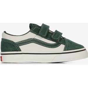 Sneakers Vans Old Skool V- Baby  Groen/wit  Unisex