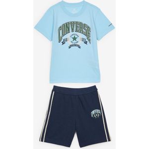 Converse 2 Pc Set Tee Short Recreational Club Ble  Bleu/marine  Unisex