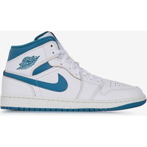 Sneakers Jordan Air Jordan 1 Mid Se  Wit/blauw  Heren