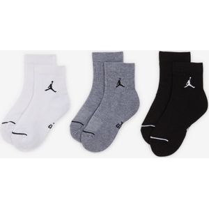 Sneakers Jordan Sokken X3 Quarter Jumpman - Kinderen  Wit/zwart  Heren