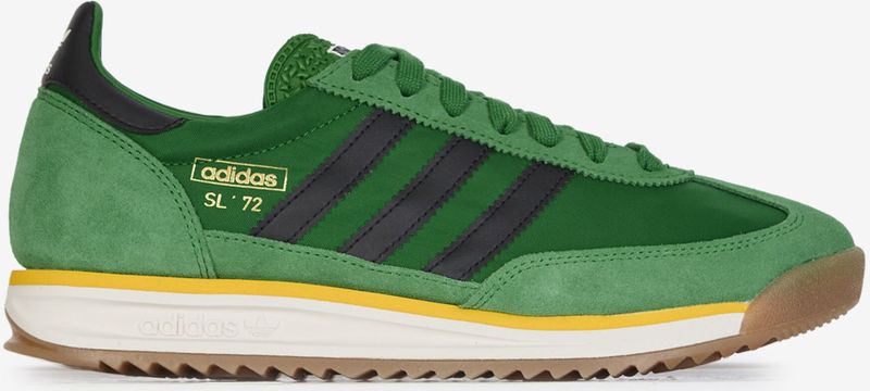 ADIDAS ORIGINALS Sneakers laag 'SL 72'  groen / zwart
