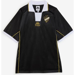 Kappa Maillot Jersey Piping Lines  Zwart/goud  Heren