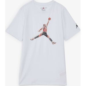 Jordan Tee-shirt Jumpman Watercolor  Wit/meerkleurig  Unisex