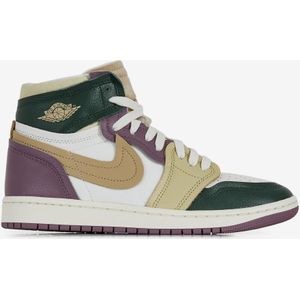 Sneakers Jordan Air Jordan 1 High Mm  Wit/groen  Dames