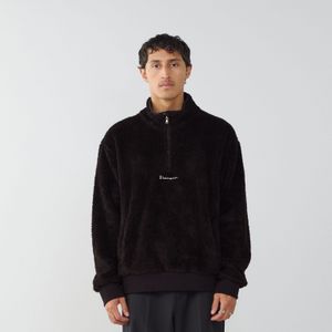 Champion Hoodie Polar Half-zip  Zwart/wit  Heren