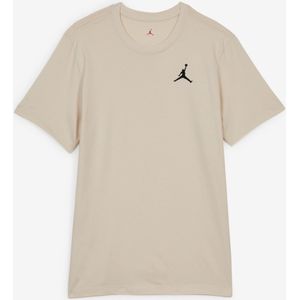 Jordan Tee Shirt Jumpman Embroidery  Beige  Heren