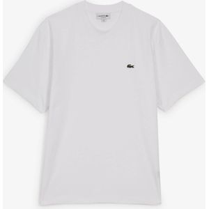 Lacoste Tee Shirt Classic Small Logo  Wit  Heren