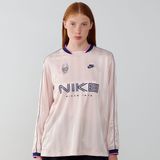 Nike Jersey Ls  Roze/marineblauw  Dames