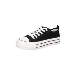 Tom Tailor Plateau Sneaker Damen schwarz