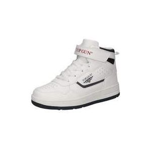 Top Gun Sneaker High Jungen weiß