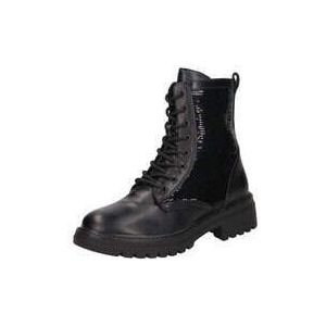 Via della Rosa Schnüstiefelette Damen schwarz