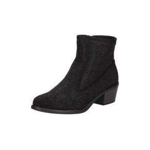 Charmosa Cowboy Boots Damen schwarz
