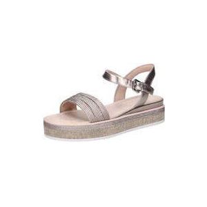Marco Tozzi Plateau Sandale Damen rosa