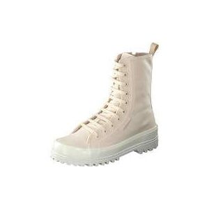 Superga Alpina Shiny Gum High Sneaker Damen beige